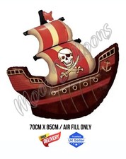 Pirate ship balloon - pirate,