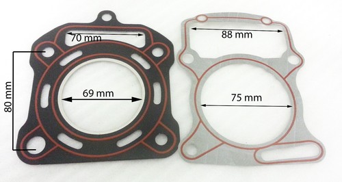 Gas50 cylinder head - head, gasket