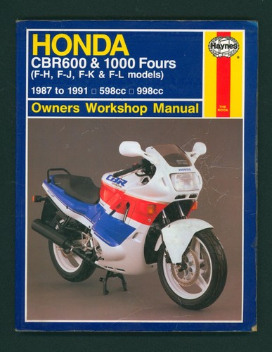 Honda cbr600f cbr1000f haynes - cbr1000f,