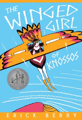 Winged girl knossos - winged,