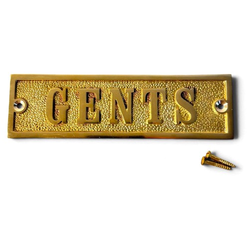 Gents toilet sign - sign, solid