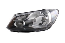 Volkswagen Caddy 10-13 Headlight Single Reflector With Chrome Trim Left Hand