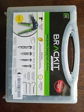 Brackit Plasterboard Wall Anchor Setting Tool Kit 88 Piece with Carrycase