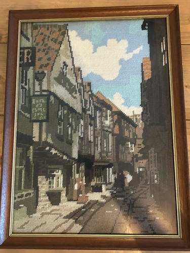 Large heavy wood framed - large,