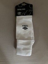UMBRO White Football Socks