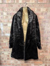 Vintage Chocolate Brown Faux