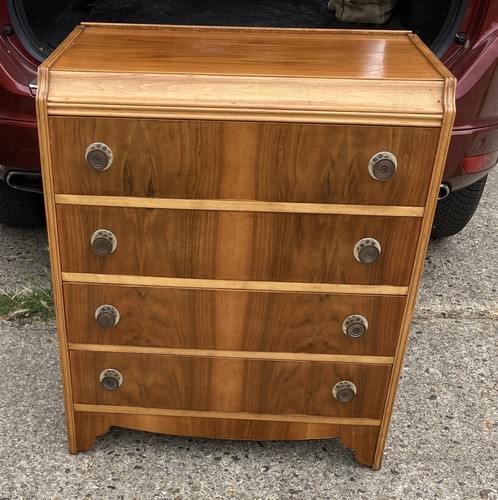 Vintage art deco walnut - vintage,