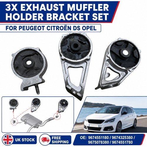 Exhaust muffler hanger bracket - exhaust,