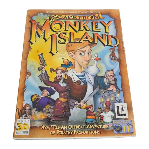 Escape from monkey island - from, pc