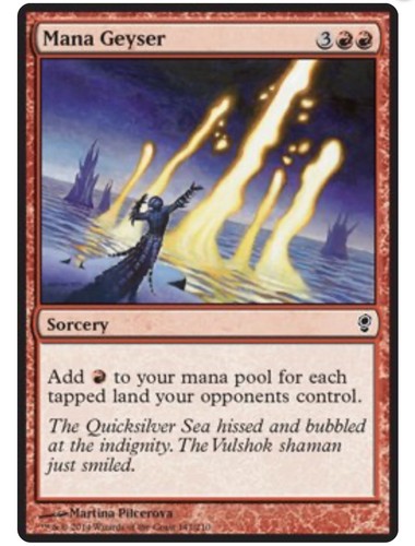 Mana geyser conspiracy - -,
