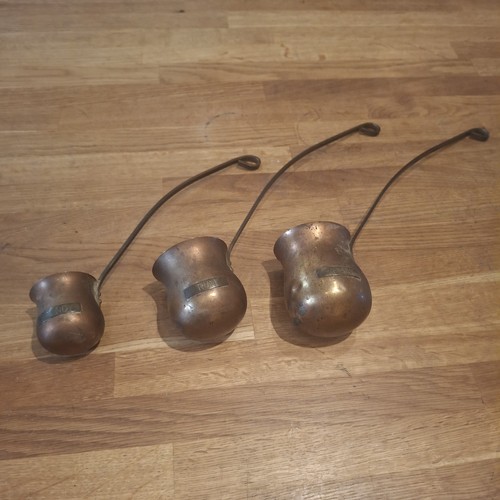 Vintage copper long handled
