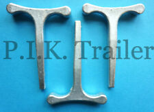 3 x Small T Key for Budget Door Lock Trailers Horse Box Bus Coach Boat Catering