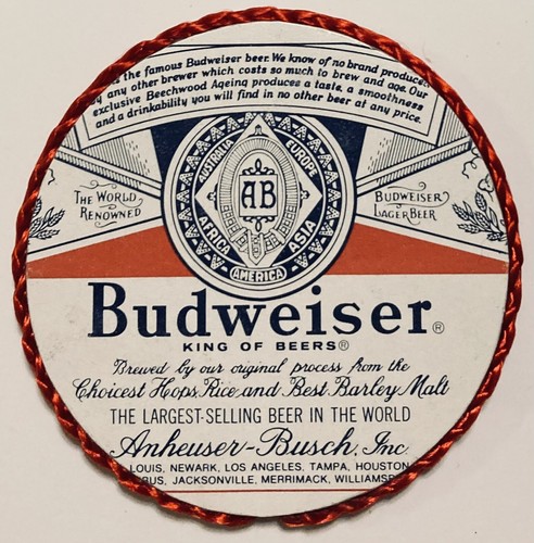 Budweiser beer vintage - budweiser,