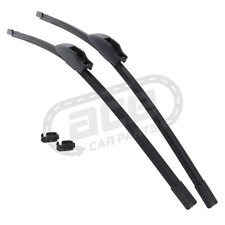 Peugeot 206 CC Convertible 2001-2007 Front Exact Fit Wiper Blades Set 55 & 55cm