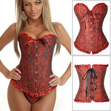 Boned Sexy Black Corset