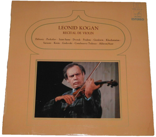 Leonid kogan violin recital - leonid,
