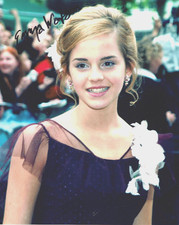 Emma Watson hand signed photograph