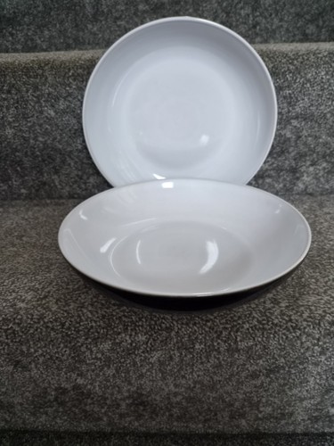 Denby jet black pasta bowl - denby,,