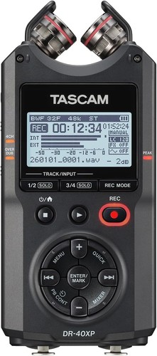 Tascam 40xp channel - dr-40xp, 4-channel