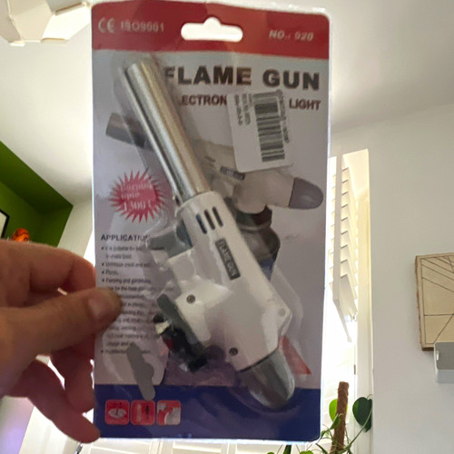Flame gun electronic light - flame,