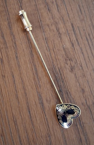 Vintage 1980s black enamel - vintage,
