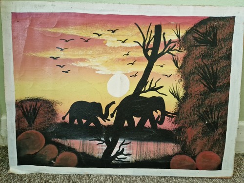 Original africa elephant - africa,