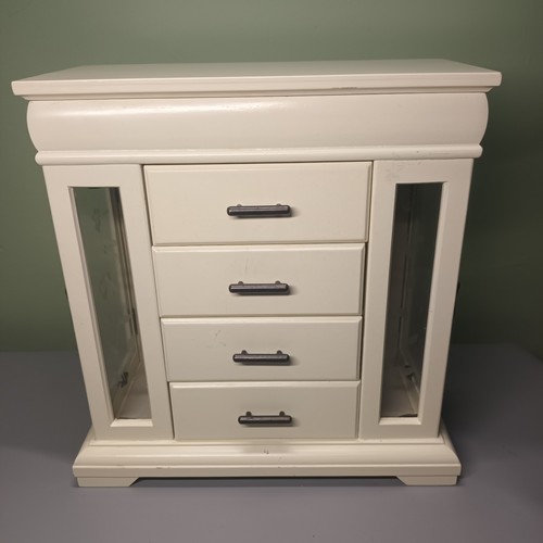 Wooden jewellery cabinet - wooden,