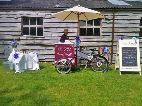Traditional ice cream bike - ice,