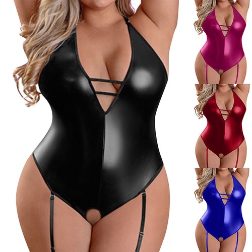 Plus size womens sexy wet - plus, look