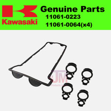 KAWASAKI Genuine NINJA ZX-10R ZX1000 04-10 Head Cover & Plug Hole Gasket x4 Set