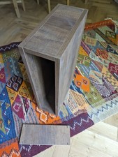 Wren oak 150mm open 1-shelf wall unit, 575mm h x 350mm d