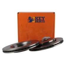 2x Brake Discs Vented For