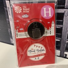 2018 10p Alphabet Letter Coin