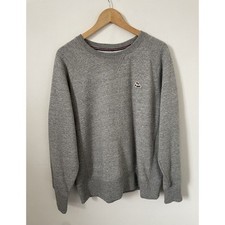 Galt Sand Jumper Large Grey Sweater Embroidered Logo