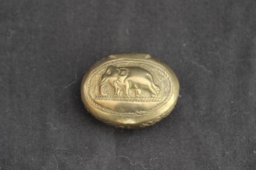 Antique style brass elephant - style,