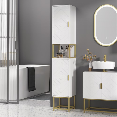 Narrow bathroom storage - narrow,