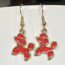 Handmade Red Poodle Dog