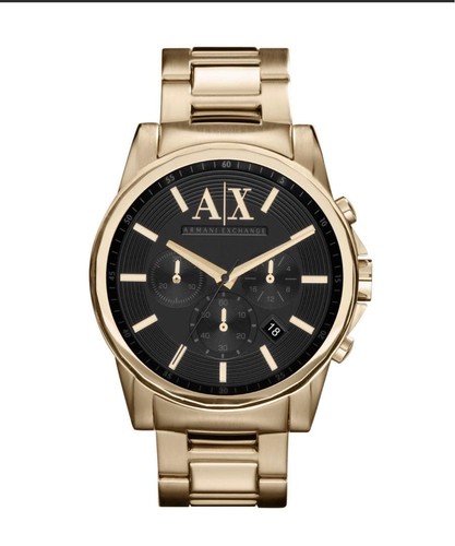 Armani exchange gold black - exchange, /