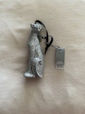 Next Silver Glitter Big Cat &