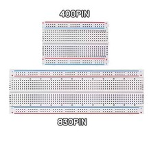 Solderless prototyping bread