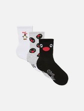 Primark Pingu 3pk Crew Socks