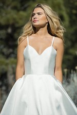 ivory and co satin bridal dress uk 16 bridal wedding dress