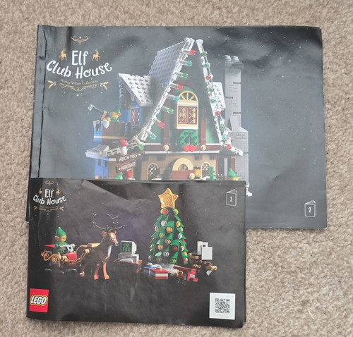 Lego elf club - elf, house