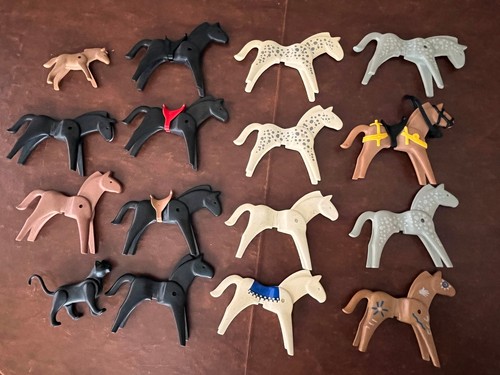 Playmobil horses lot dapple - horses,