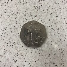 50p Coin 2006 Wounded Soldier Circulated 