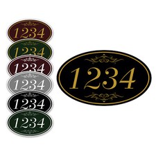 Personalized Number Door Plate