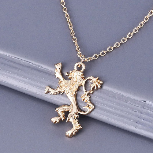 Regal lion rampant pendant - regal,