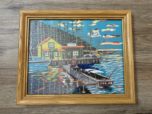 Vintage dodson bite me boat - vintage, m.