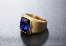 18K GOLD EP 2.0CT SAPPHIRE