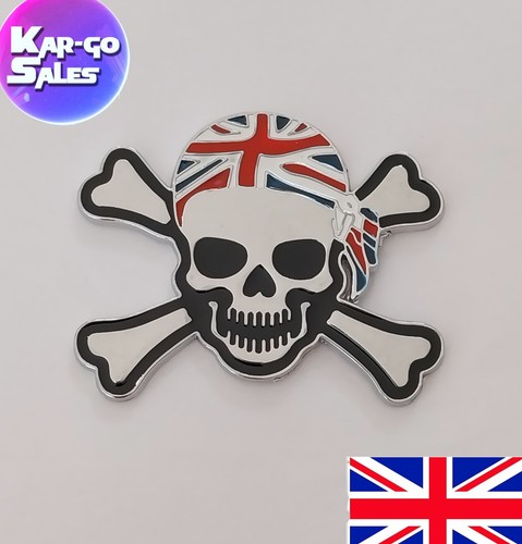 Skull bones pirate blue - 1x,